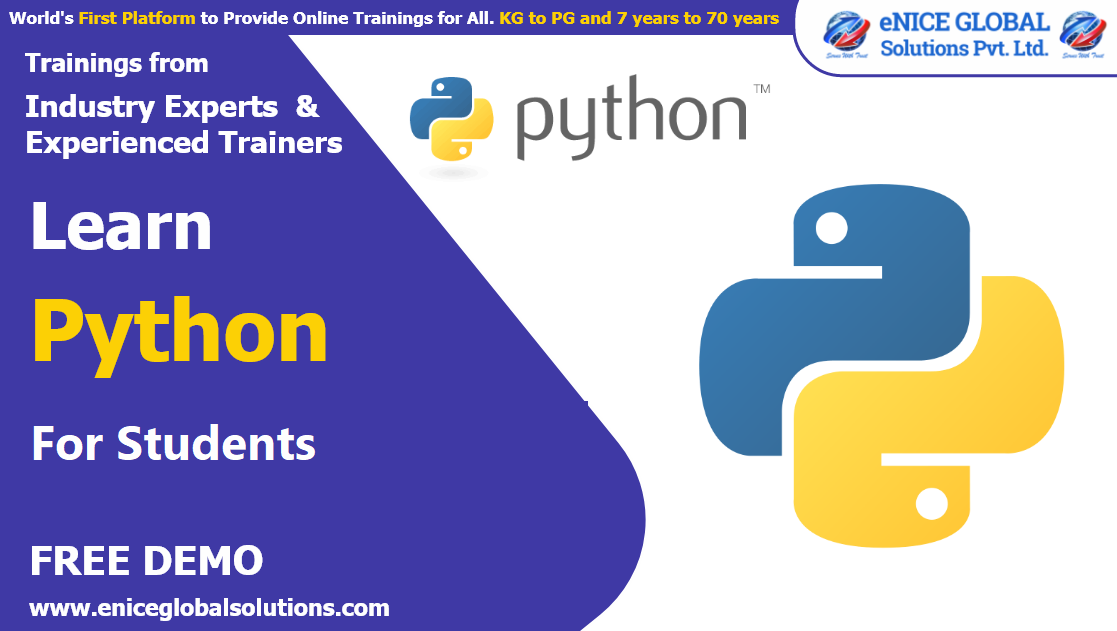 eNICE PYTHON For Kids Free Demo